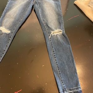 Garage high waist skinny jeans